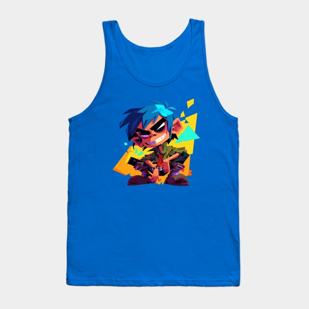 gorillaz Tank Top by peterdoraki